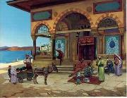 unknow artist Arab or Arabic people and life. Orientalism oil paintings 120 oil painting on canvas